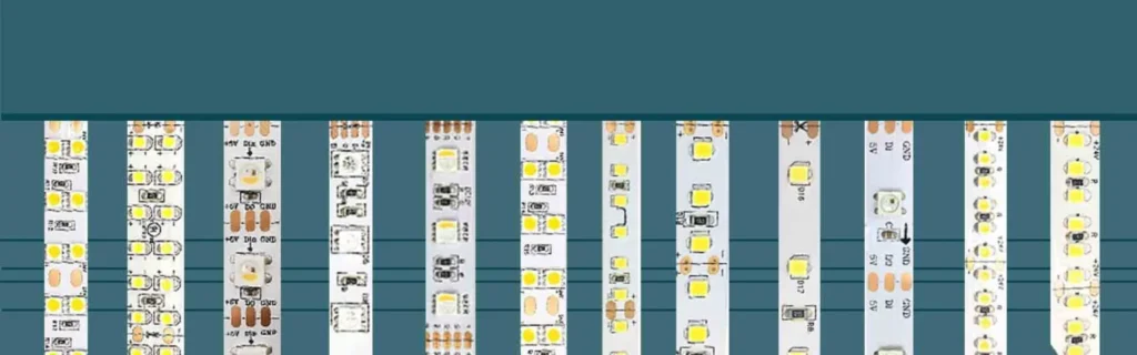 Led Strip Pattern Type Common Types LED Light Strips in the Market – Konnine